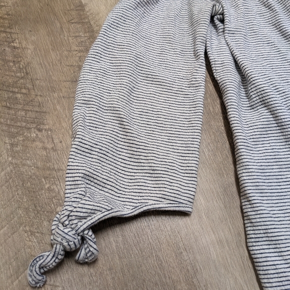 Lucky Brand Off the Shoulder Striped Top Size Small - Picture 5 of 7